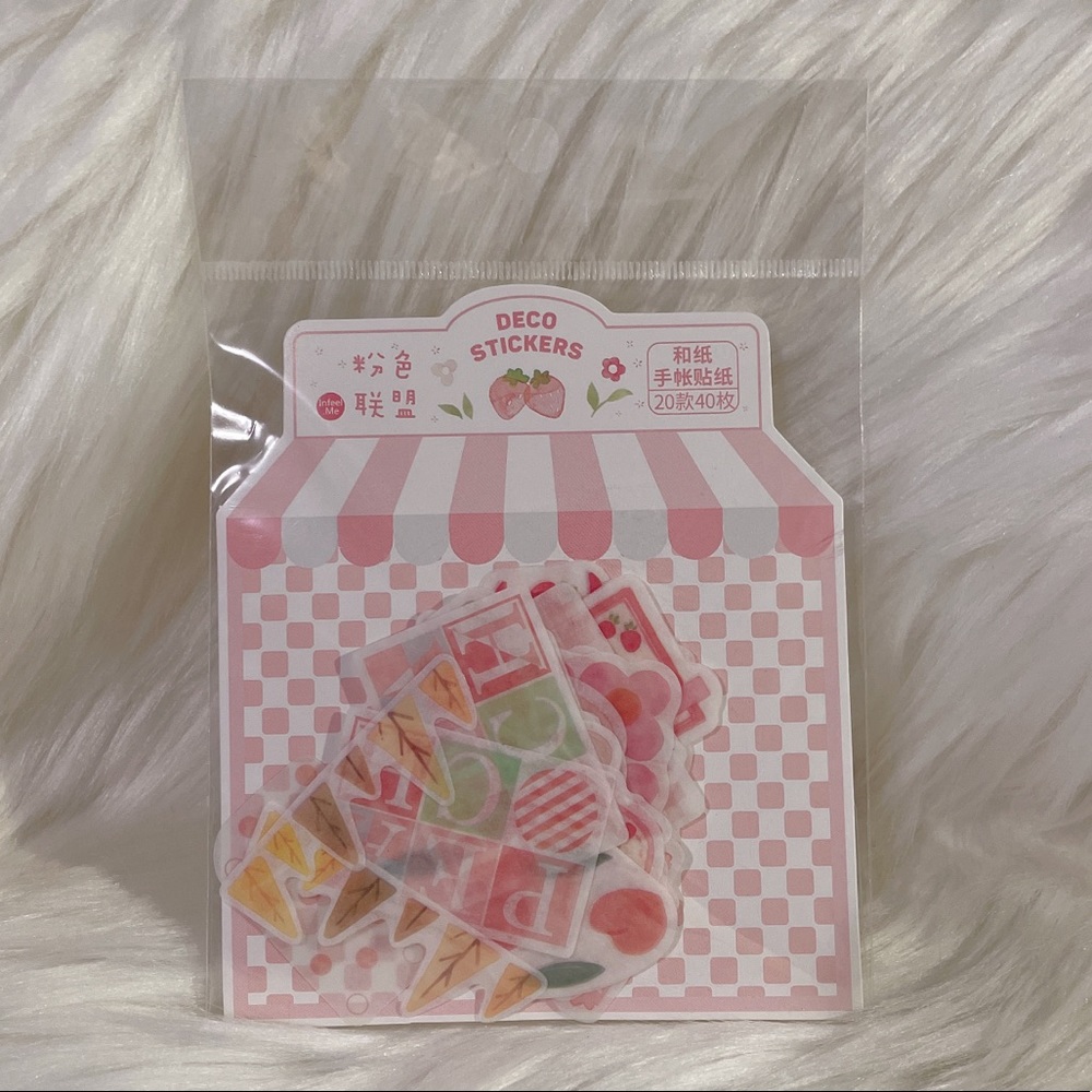 NEW Kawaii Pastel Style Die Cut Stickers